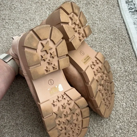 Tan Suede Ankle Boots - Picture 4 of 9